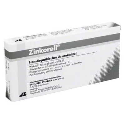 ZINKORELL Ampoules, 10X1 ml