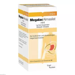 MEGALAC Suspension dalmasilate à la menthe, 250 ml
