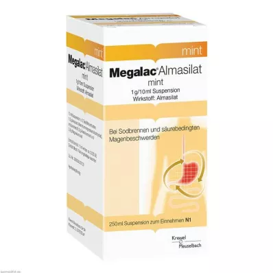 Suspension de menthe Megalac Almasilat, 250 ml