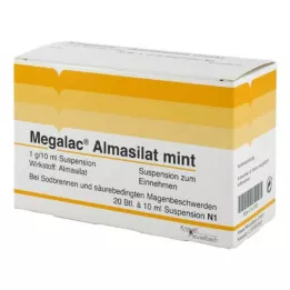 MEGALAC Suspension dalmasilate à la menthe, 20X10 ml