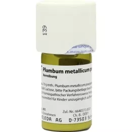 PLUMBUM METALLICUM praep. D 6 Trituration, 20 g