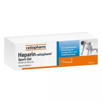 Héparine Ratiopharm Sport Gel, 50 g