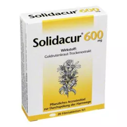 SOLIDACUR 600 mg Comprimés pelliculés, 20 pièces