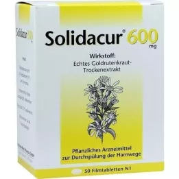 SOLIDACUR 600 mg Comprimés pelliculés, 50 pcs