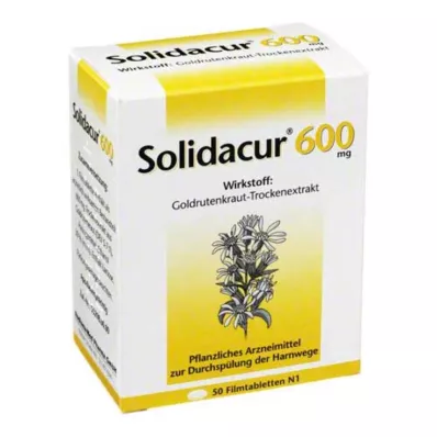 Solidacur 600 mg comprimés pelliculés, 50 pc Solidacur 600 mg comprimés pelliculés, 50 pc
