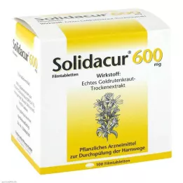 SOLIDACUR 600 mg Comprimés pelliculés, 100 pcs
