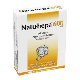 NATU HEPA 600 mg Comprimés enrobés, 20 pièces