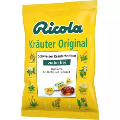 RICOLA sachet o.Z.Bonbons aux herbes, 75 g