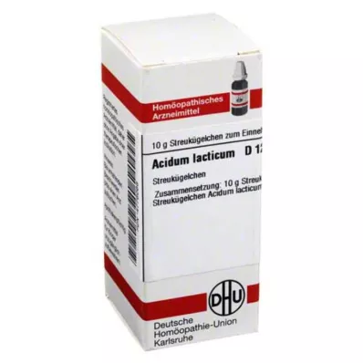 ACIDUM LACTICUM Globules D 12, 10 g