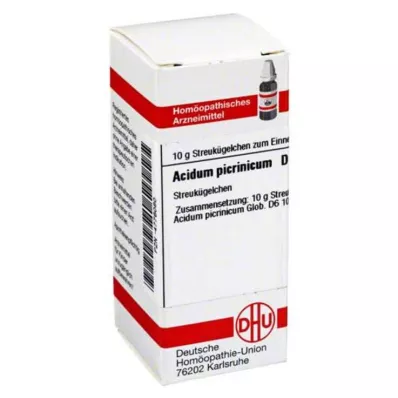 DHU Acidum picrinicum D 6 globules, 10 g
