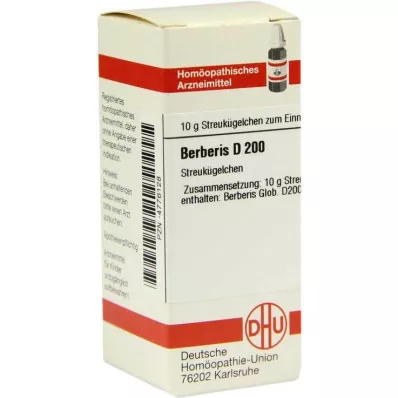 BERBERIS D 200 globules, 10 g