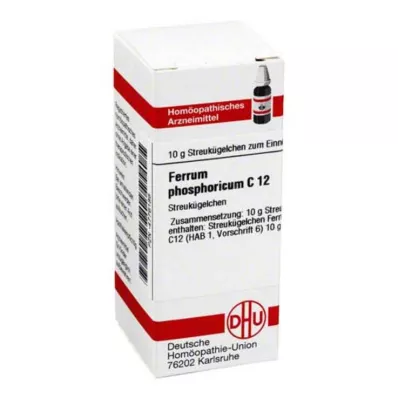 FERRUM PHOSPHORICUM C 12 globules, 10 g FERRUM PHOSPHORICUM C 12 globules, 10 g