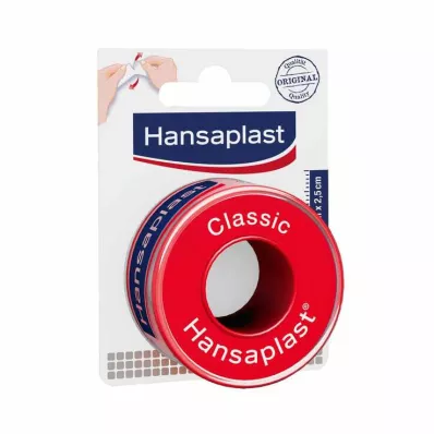 HANSAPLAST Bande de fixation Classic 2,5 cmx5 m, 1 pc