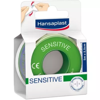 HANSAPLAST Bande de fixation Sensitive 2,5 cmx5 m, 1 pc