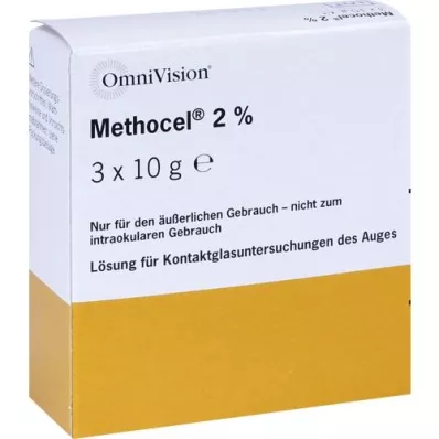 METHOCEL Gouttes oculaires 2%, 3X10 g