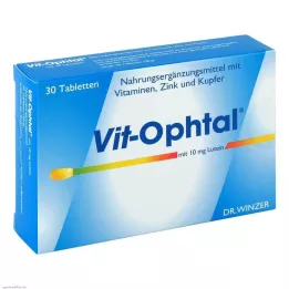 VIT OPHTAL avec 10 mg de lutéine en comprimés, 30 pièces