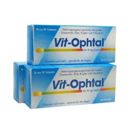 VIT OPHTAL avec 10 mg de lutéine en comprimés, 90 pièces