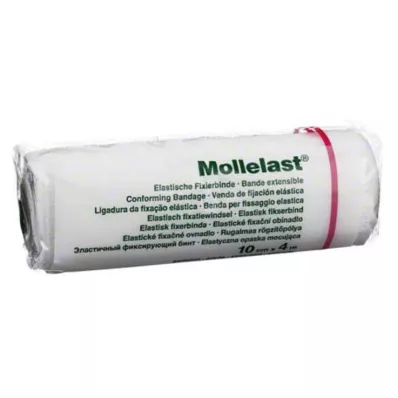 Mollelast 10cmx4m blanc, 1 pièce Mollelast 10cmx4m blanc, 1 pièce