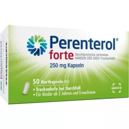 PERENTEROL forte 250 mg gélules, 50 pcs