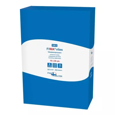 Compresses polaires 10x20 cm non stériles 6 fois, 100 pièces