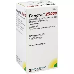 PANGROL 25.000 gélules gastro-résistantes, 50 gélules