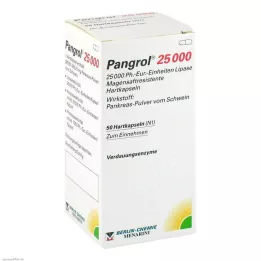 PANGROL 25.000 gélules gastro-résistantes, 50 gélules