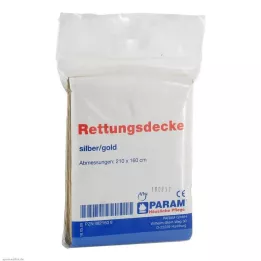 RETTUNGSDECKE or/argent, 1 pc