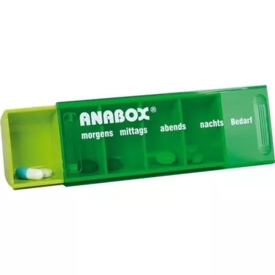 ANABOX Boîte journalière vert clair, 1 pc