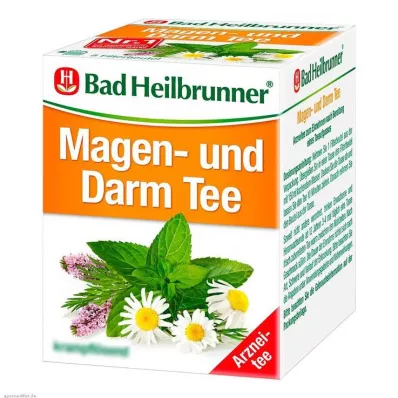 BAD HEILBRUNNER Tisane pour lestomac et les intestins N, sachets filtres, 8X1.75 g