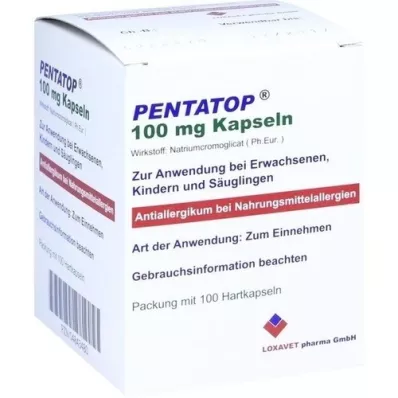 PENTATOP Gélules de 100 mg, 100 gélules