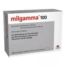 MILGAMMA 100 mg Comprimés enrobés, 60 comprimés
