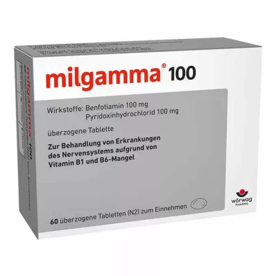 MILGAMMA 100 mg Comprimés enrobés, 60 comprimés