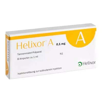 Ampoules Helixor A 0,1 mg (8 pièces) Ampoules Helixor A 0,1 mg (8 pièces)