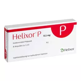 HELIXOR Ampoules de P 0,1 mg, 8 pces