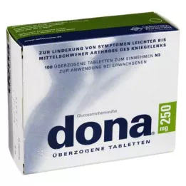 DONA 250 mg comprimés enrobés, 100 pcs
