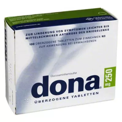 dona® 250 mg comprimés, 100 pc dona® 250 mg comprimés, 100 pc