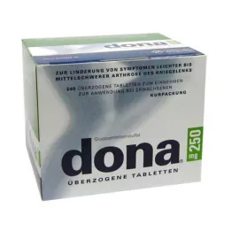 DONA 250 mg comprimés enrobés, 240 comprimés