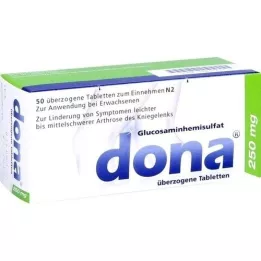 DONA 250 mg comprimés enrobés, 50 pces