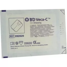 BD VECA-C Pansement de fixation de cathéter 6x7,5 cm avec fenêtre, 1 pc