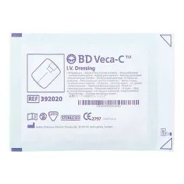 BD VECA-C Pansement de fixation de cathéter 6x7,5 cm avec fenêtre, 1 pc