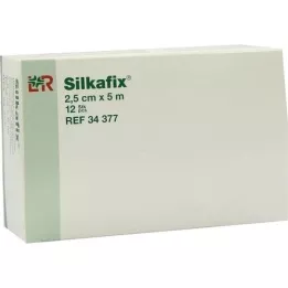 SILKAFIX Pansement adhésif 2,5 cmx5 m, 12 pces