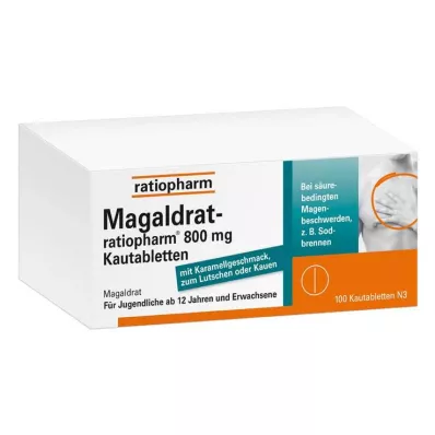 MAGALDRAT-comprimés ratiopharm 800 mg, 100 pc