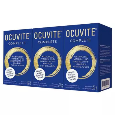 OCUVITE Gélules de lutéine Complete 12 mg, 180 gélules OCUVITE Gélules de lutéine Complete 12 mg, 180 gélules