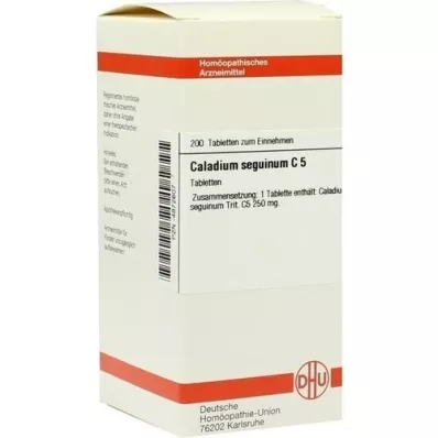 CALADIUM seguinum C 5 comprimés, 200 pc