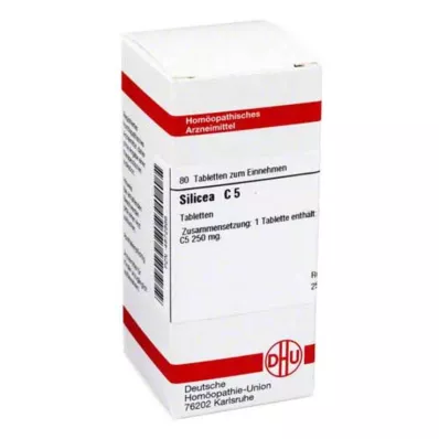 SILICEA Comprimés C 5, 80 pc