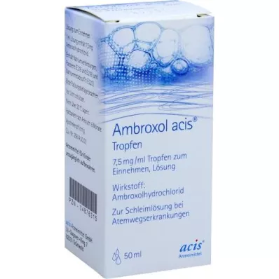 AMBROXOL acis gouttes, 50 ml