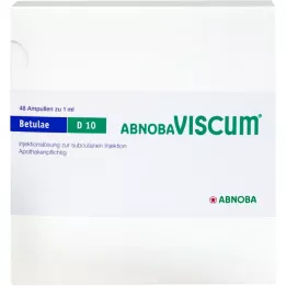 ABNOBAVISCUM Betulae D 10 ampoules, 48 pièces