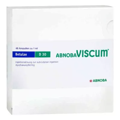 Ampoules Abnobaviscum Betulae D30 (48 pièces)