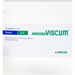 ABNOBAVISCUM Fraxini D 6 ampoules, 48 pces