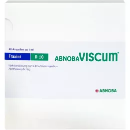 ABNOBAVISCUM Fraxini D 10 ampoules, 48 pces